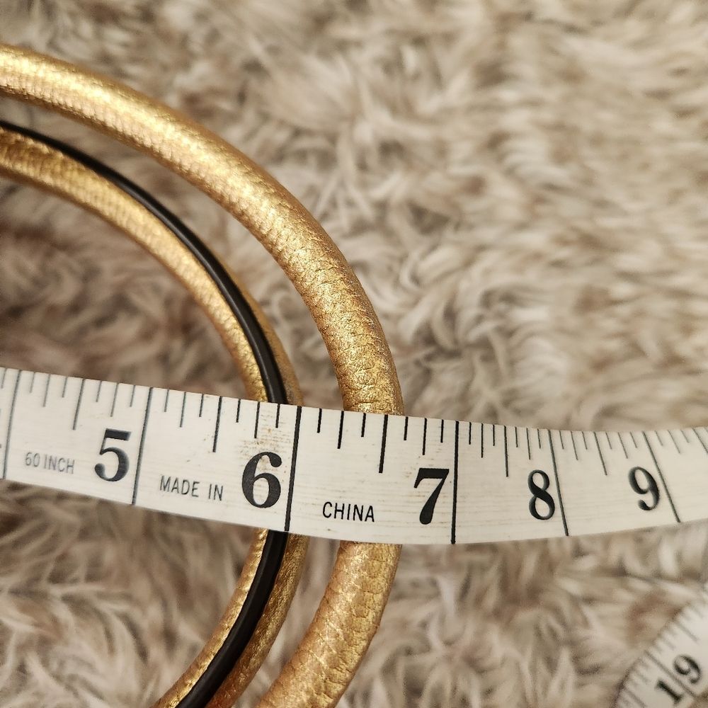 Michael Kors Mercer Gallery Medium Tote Gold Leather‎ - Picture 15 of 15